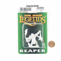 RPR02454 Tonga the Gorilla Man Miniature 25mm Heroic Scale Dark Heaven (ONLINE ORDER ONLY)