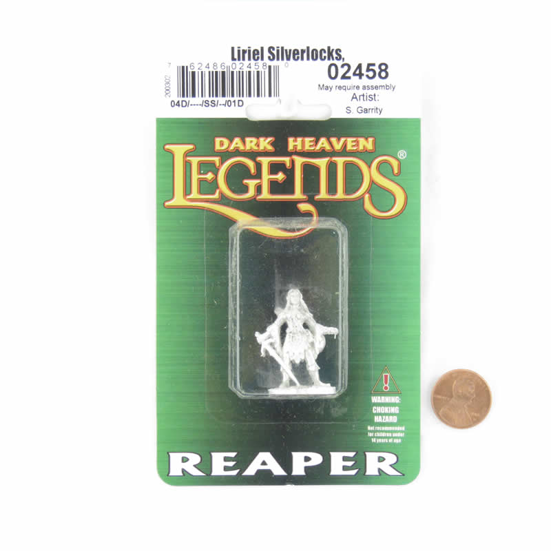 RPR02458 Liriel Silverlocks Miniature 25mm Heroic Scale Dark Heaven (ONLINE ORDER ONLY)