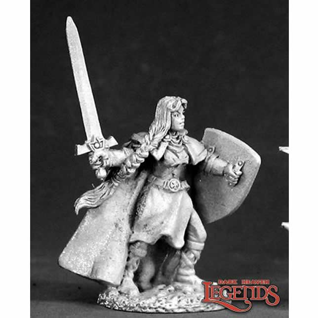 RPR02459 Ava the Female Templar Miniature 25mm Heroic Scale Dark Heaven (ONLINE ORDER ONLY)