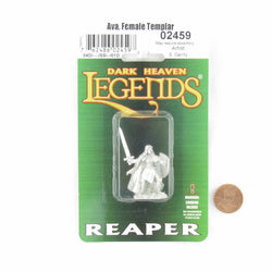 RPR02459 Ava the Female Templar Miniature 25mm Heroic Scale Dark Heaven (ONLINE ORDER ONLY)