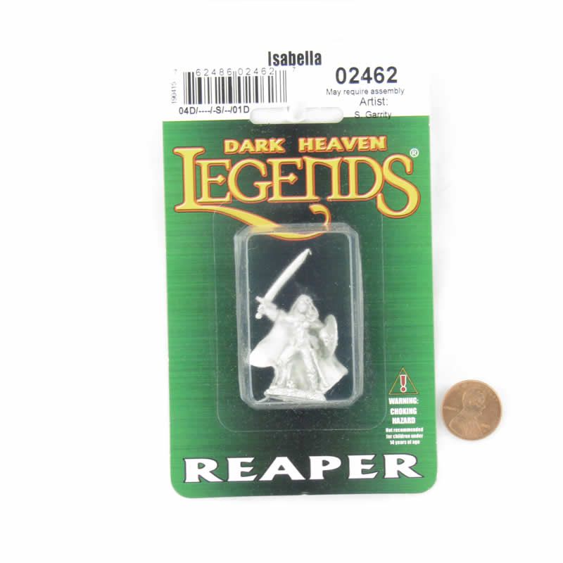 RPR02462 Isabella Miniature 25mm Heroic Scale Dark Heaven Legends (ONLINE ORDER ONLY)