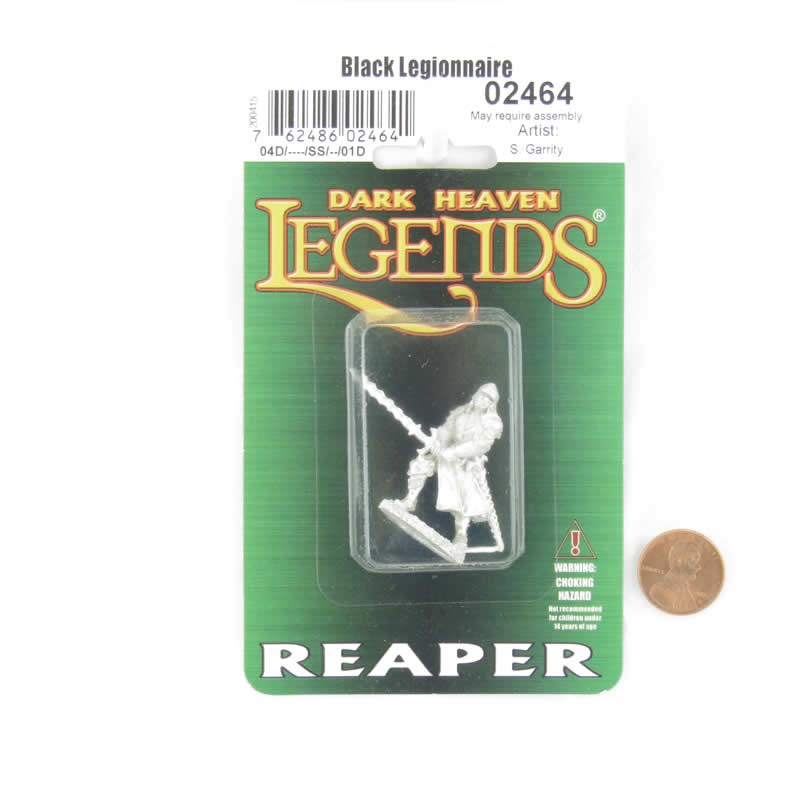 RPR02464 Black Legionnaire Miniature 25mm Heroic Scale Dark Heaven Legends (ONLINE ORDER ONLY)