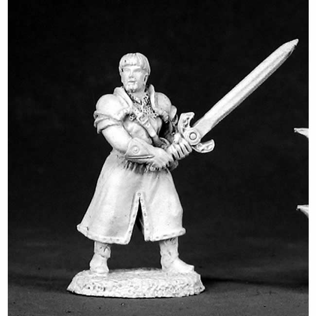 RPR02477 Sir William Peacemaker Fighter Miniature 25mm Heroic Scale (ONLINE ORDER ONLY)