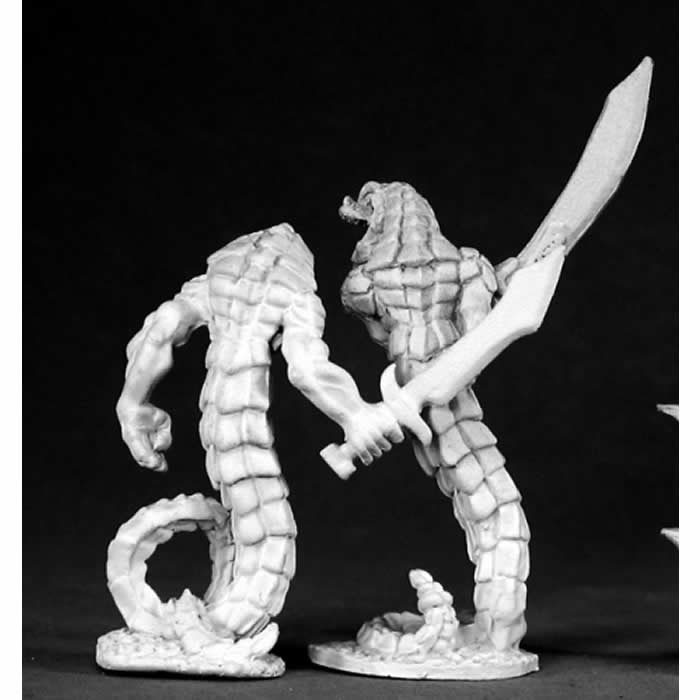 RPR02498 Snakemen Guards Miniature 25mm Heroic Scale (ONLINE ORDER ONLY)