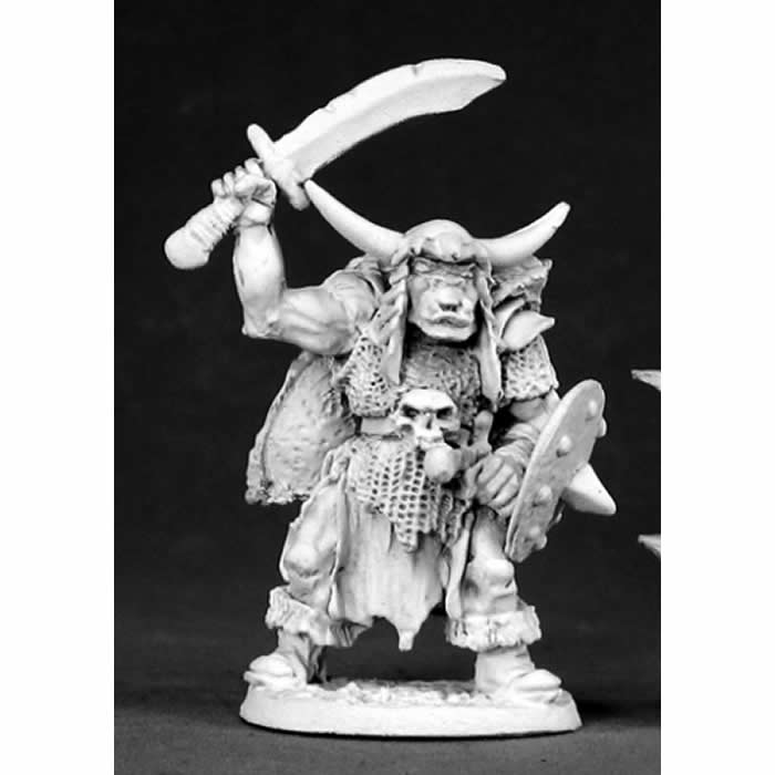 RPR02502 Nagrash Orc Chieftan Miniature 25mm Heroic Scale Dark Heaven (ONLINE ORDER ONLY)