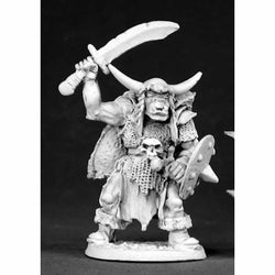 RPR02502 Nagrash Orc Chieftan Miniature 25mm Heroic Scale Dark Heaven (ONLINE ORDER ONLY)