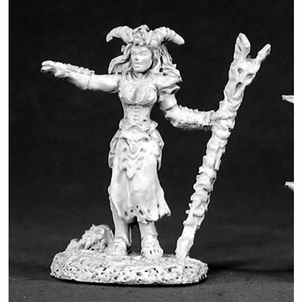 RPR02504 Bria Dark Necromancer Miniature 25mm Heroic Scale (ONLINE ORDER ONLY)