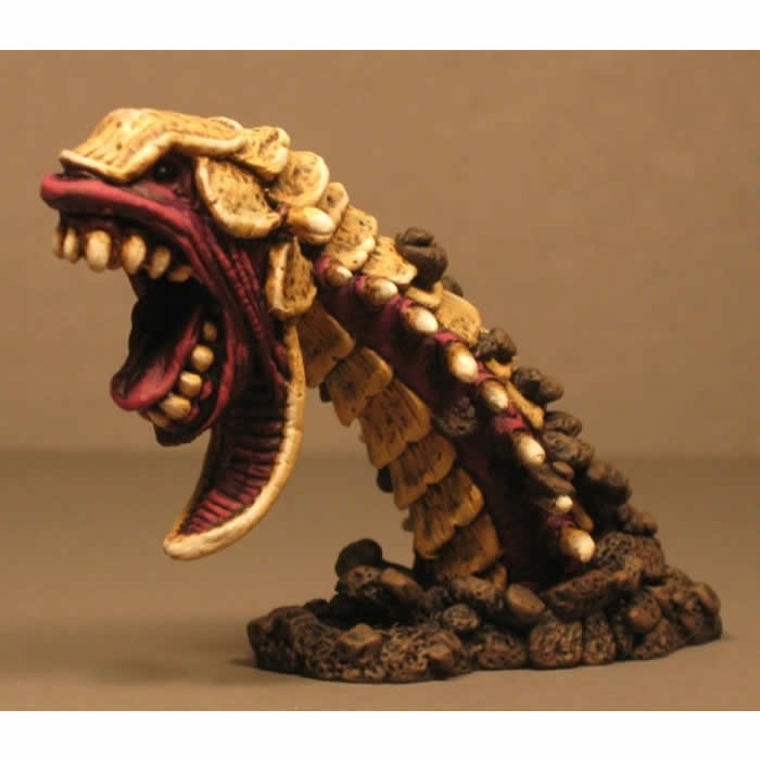 RPR02521 Cavern Worm Monster Miniature 25mm Heroic Scale (ONLINE ORDER ONLY)