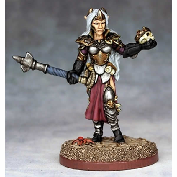 RPR02524 Female Dark Elf Cleric Miniature 25mm Heroic Scale (ONLINE ORDER ONLY)