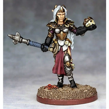 RPR02524 Female Dark Elf Cleric Miniature 25mm Heroic Scale (ONLINE ORDER ONLY)