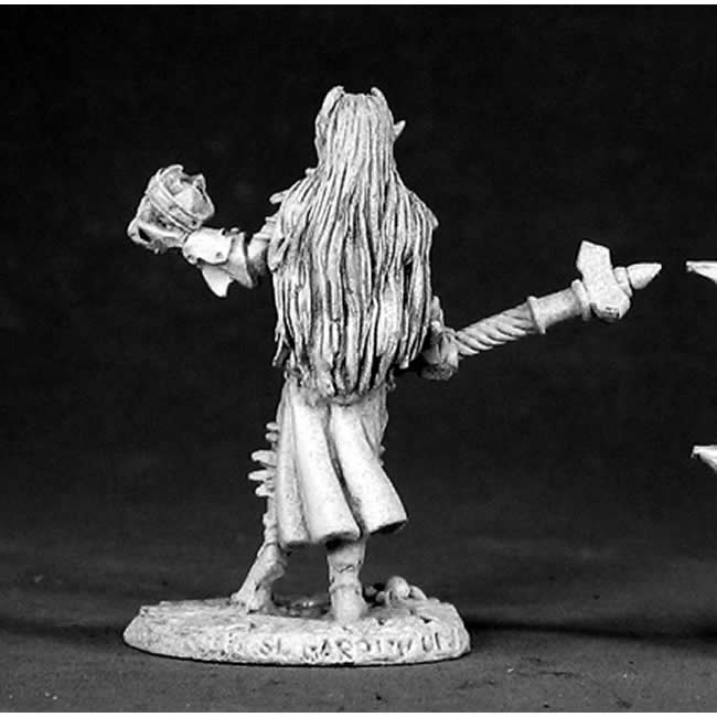 RPR02524 Female Dark Elf Cleric Miniature 25mm Heroic Scale (ONLINE ORDER ONLY)