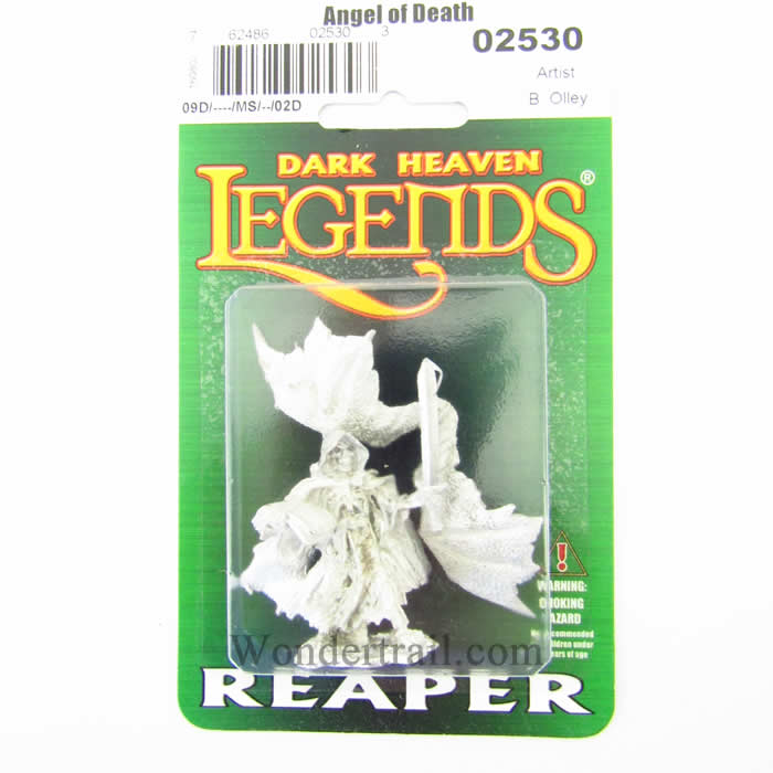 RPR02530 Angel of Death Miniature 25mm Heroic Scale Dark Heaven (ONLINE ORDER ONLY)
