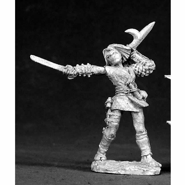 RPR02534 Kiri Female Ninja Miniature 25mm Heroic Scale Dark Heaven (ONLINE ORDER ONLY)