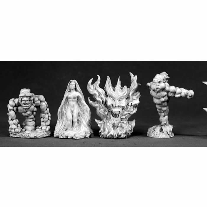 RPR02538 Lesser Elementals Miniature 25mm Heroic Scale Dark Heaven (ONLINE ORDER ONLY)