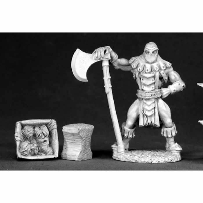 RPR02547 Logar The Executioner Miniature 25mm Heroic Scale (ONLINE ORDER ONLY)