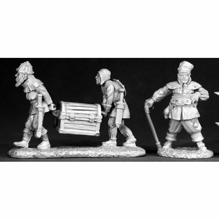 RPR02548 Merchant and Henchmen Miniature 25mm Heroic Scale (ONLINE ORDER ONLY)