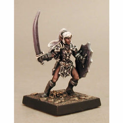 RPR02574 Female Dark Elf Fighter Miniature 25mm Heroic Scale (ONLINE ORDER ONLY)