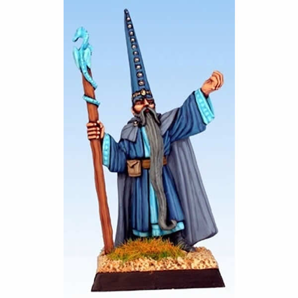 RPR02578 Darius The Blue Wizard Miniature 25mm Heroic Scale (ONLINE ORDER ONLY)
