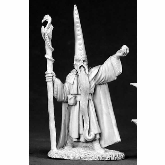RPR02578 Darius The Blue Wizard Miniature 25mm Heroic Scale (ONLINE ORDER ONLY)