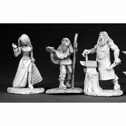 RPR02584 Townsfolk II Miniature 25mm Heroic Scale Dark Heaven Legends (ONLINE ORDER ONLY)
