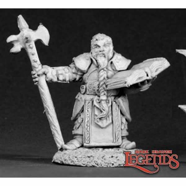 RPR02601 Dwarf Cleric Grayrune Miniature 25mm Heroic Scale Dark Heaven (ONLINE ORDER ONLY)