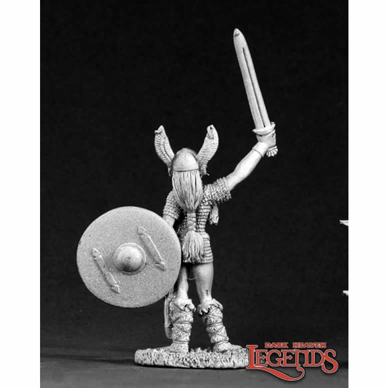 RPR02623 Sheya the Shield Maiden Miniature 25mm Heroic Scale Dark Heaven (ONLINE ORDER ONLY)