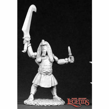 RPR02625 Akbeth Heroic Pharaoh Miniature 25mm Heroic Scale Dark Heaven (ONLINE ORDER ONLY)
