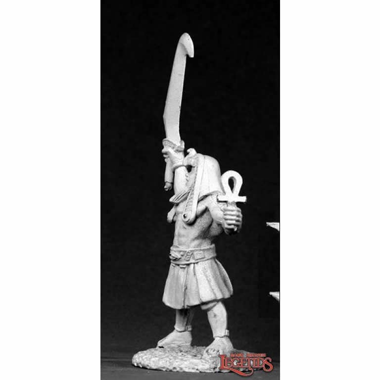 RPR02625 Akbeth Heroic Pharaoh Miniature 25mm Heroic Scale Dark Heaven (ONLINE ORDER ONLY)