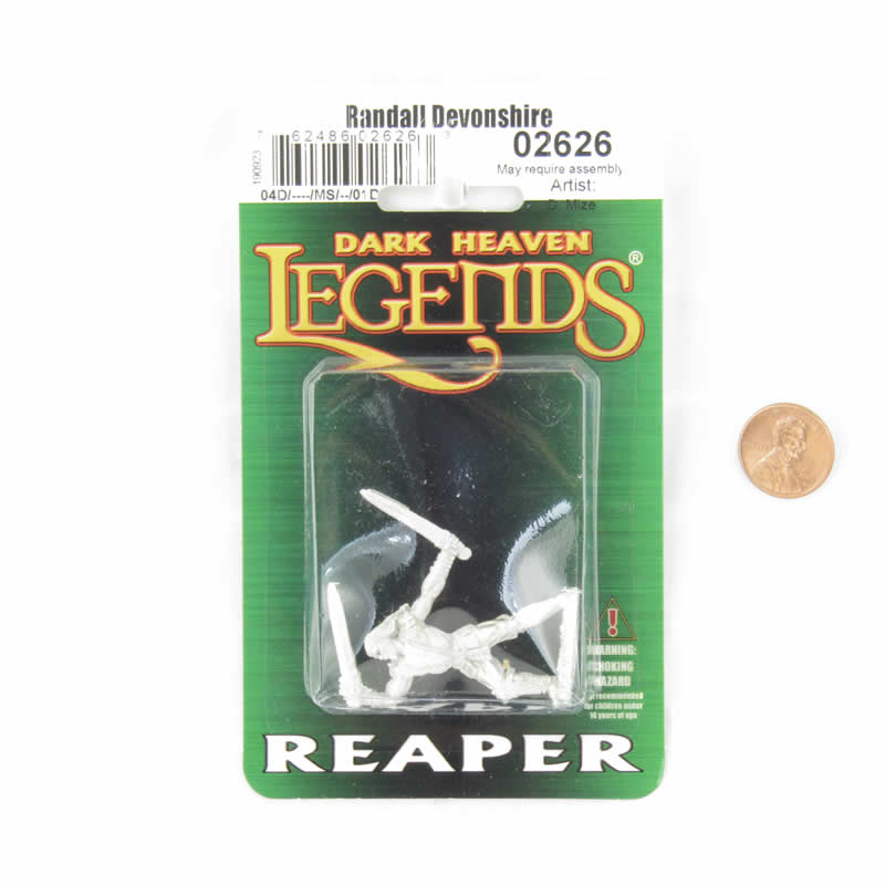 RPR02626 Randall Devonshire Miniature 25mm Heroic Scale Dark Heaven Legends (ONLINE ORDER ONLY)