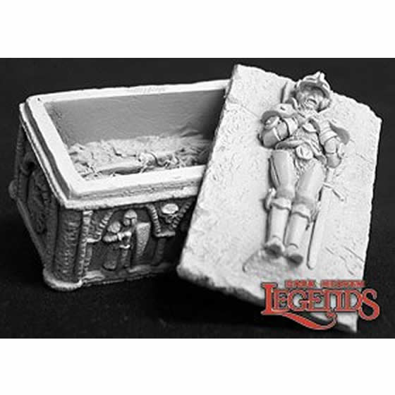 RPR02627 Medieval Sarcophagus Miniature 25mm Heroic Scale Dark Heaven Legends (ONLINE ORDER ONLY)