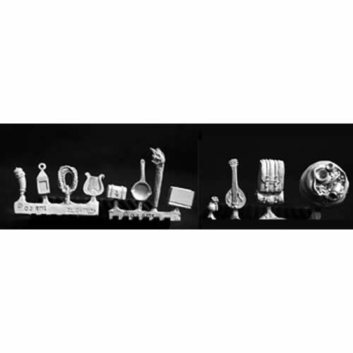 RPR02638 Adventuring Accessories Miniature 25mm Heroic Scale (ONLINE ORDER ONLY)