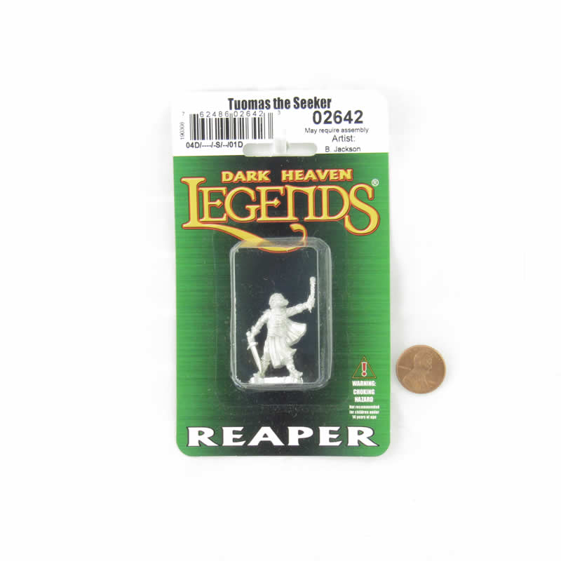RPR02642 Tuomas the Seeker Miniature 25mm Heroic Scale Dark Heaven Legends (ONLINE ORDER ONLY)