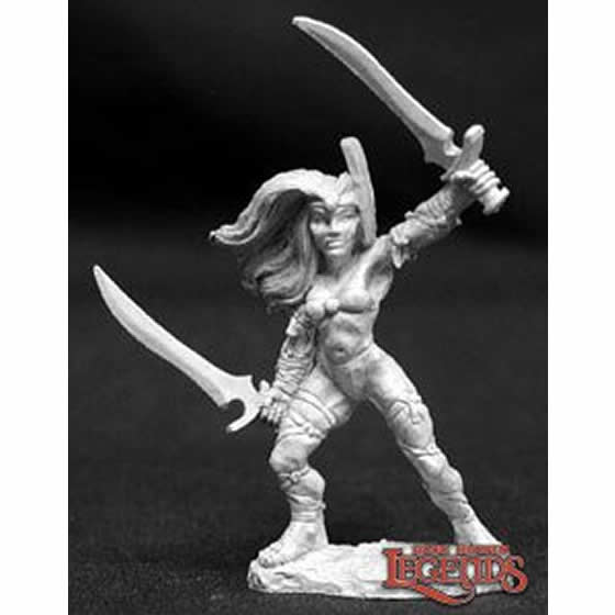 RPR02650 Nayanna Female Fighter Miniature 25mm Heroic Scale Dark Heaven Legends (ONLINE ORDER ONLY)