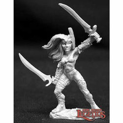 RPR02650 Nayanna Female Fighter Miniature 25mm Heroic Scale Dark Heaven Legends (ONLINE ORDER ONLY)