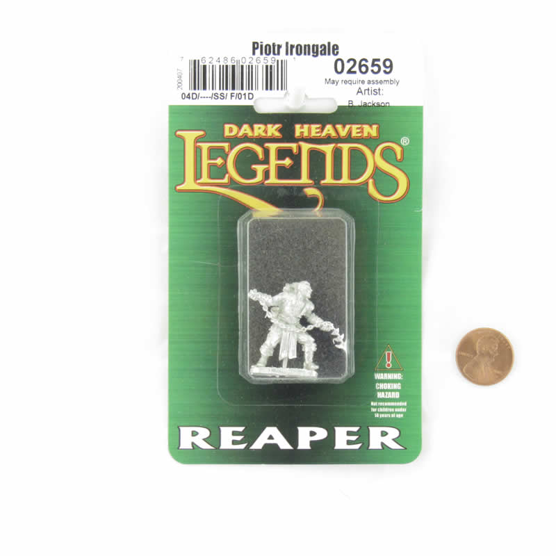 RPR02659 Piotr Irongale Miniature 25mm Heroic Scale Dark Heaven Legends (ONLINE ORDER ONLY)