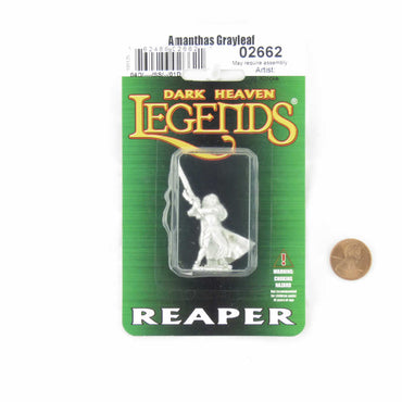 RPR02662 Amanthas Grayleaf Miniature 25mm Heroic Scale Dark Heaven Legends (ONLINE ORDER ONLY)