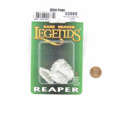 RPR02665 Killer Frogs Miniature 25mm Heroic Scale Dark Heaven Legends (ONLINE ORDER ONLY)