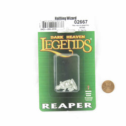 RPR02667 Halfling Wizard Miniature 25mm Heroic Scale Dark Heaven Legends (ONLINE ORDER ONLY)