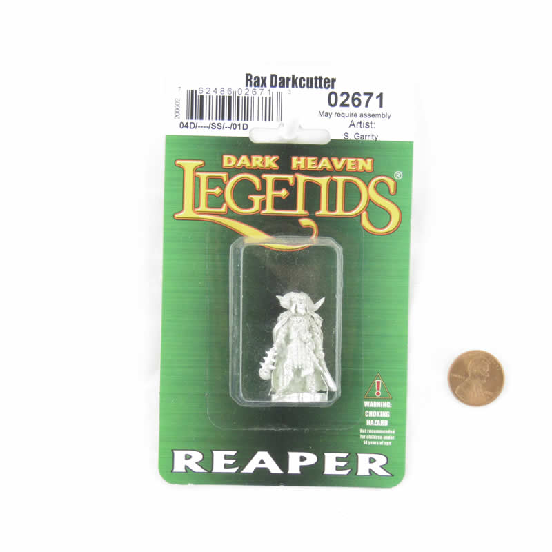 RPR02671 Rax Darkcutter Miniature 25mm Heroic Scale Dark Heaven Legends (ONLINE ORDER ONLY)