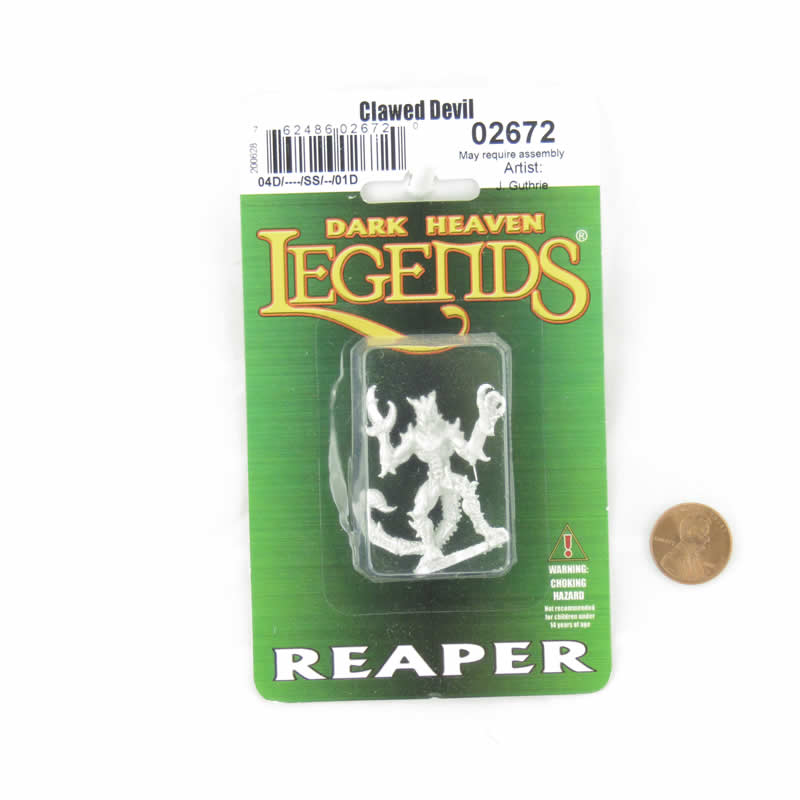 RPR02672 Clawed Devil Miniature 25mm Heroic Scale Dark Heaven Legends (ONLINE ORDER ONLY)