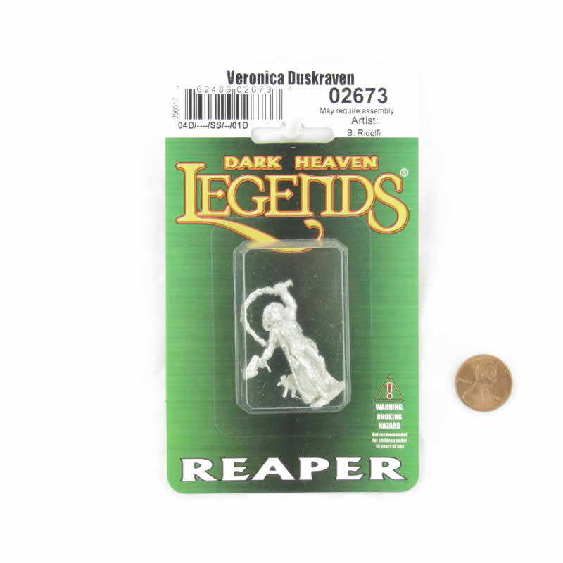 RPR02673 Veronica Duskraven Miniature 25mm Heroic Scale Dark Heaven Legends (ONLINE ORDER ONLY)