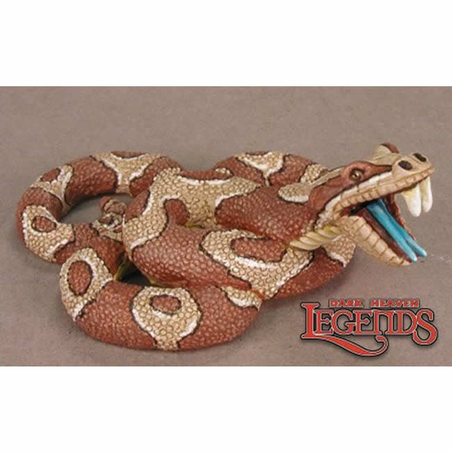 RPR02675 Giant Snake Miniature 25mm Heroic Scale Dark Heaven Legends (ONLINE ORDER ONLY)