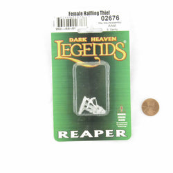 RPR02676 Elia Shadowfeet Halfling Thief Miniature 25mm Heroic Scale Dark Heaven Legends (ONLINE ORDER ONLY)