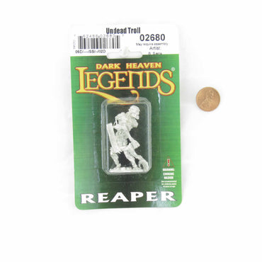 RPR02680 Undead Troll Miniature 25mm Heroic Scale Dark Heaven Legends (ONLINE ORDER ONLY)