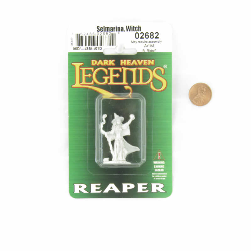 RPR02682 Selmarina the Witch Miniature 25mm Heroic Scale Dark Heaven Legends (ONLINE ORDER ONLY)