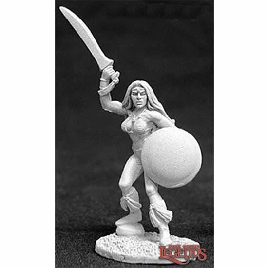 RPR02687 Female Barbarian Miniature 25mm Heroic Scale Dark Heaven Legends (ONLINE ORDER ONLY)