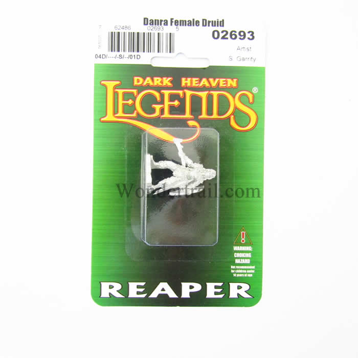 RPR02693 Danra Female Druid Miniature 25mm Heroic Scale Dark Heaven (ONLINE ORDER ONLY)