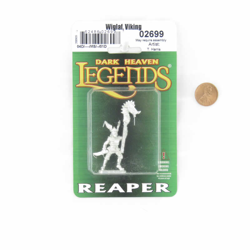 RPR02699 Wiglaf the Viking Miniature 25mm Heroic Scale Dark Heaven Legends (ONLINE ORDER ONLY)