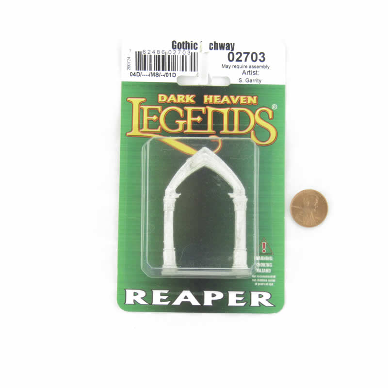 RPR02703 Gothic Archway Miniature Figurine 25mm Heroic Scale Dark Heaven Legends (ONLINE ORDER ONLY)