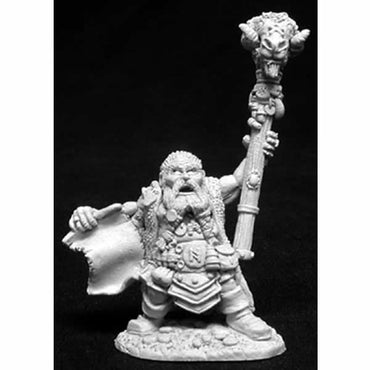 RPR02707 Odum Rumblebeard Dwarf Wizard Miniature Figurine 25mm Heroic Scale Dark Heaven Legends (ONLINE ORDER ONLY)